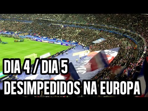 DESIMPEDIDOS NA EUROPA, DIA 4/DIA 5 - DESINFORMADOS NA RUA E FRANÇA X BRASIL