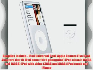 Apple Universal Dock for iPod (White) - MB125G/B