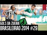 GOLS DA ZUEIRA - BRASILEIRÃO 2014 RODADA #29