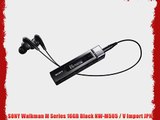 SONY Walkman M Series 16GB Black NW-M505 / V Import JPN
