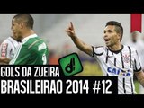 GOLS DA ZUEIRA - BRASILEIRÃO 2014 RODADA #12