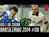 GOLS DA ZUEIRA - BRASILEIRÃO 2014 RODADA #08