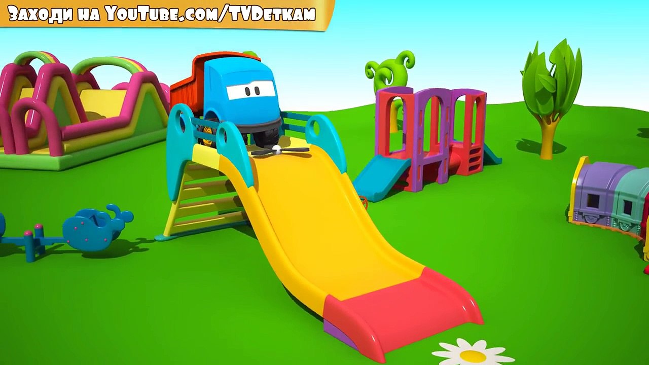 Meraklı kamyon Leo ve uçak eğitici çizgi film Türkçe izle