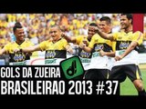 GOLS DA ZUEIRA - BRASILEIRÃO 2013 RODADA #37