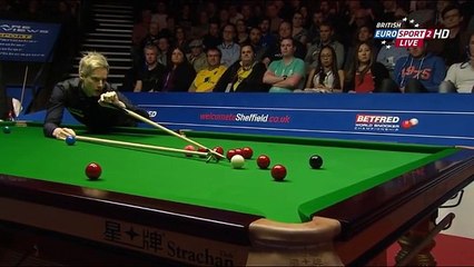Neil Robertson 141 Break - World Snooker Championship 2015