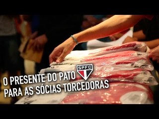 O PRESENTE DO PATO PARA AS SÓCIAS TORCEDORAS | SPFCTV