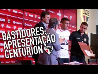 BASTIDORES: APRESENTAÇÃO CENTURION | SPFCTV