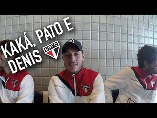 Kaká e Pato acabam com sossego de Denis no aeroporto | São Paulo FC