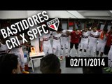 BASTIDORES SPFC: Criciúma 1x2 São Paulo - Brasileirão 1.11.2014