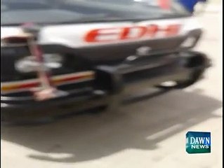 Footage of Karachi Bus Attack