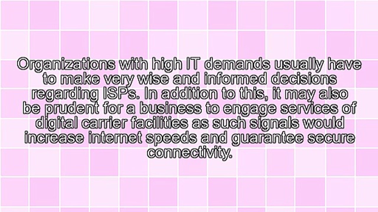 An Overview Of DS3 Pricing And General Internet Connectivity