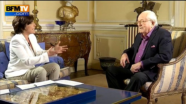 Jean-Marie Le Pen condamne les homosexuels qui chassent en meute