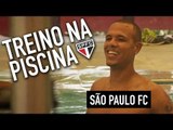 Treino na piscina - São Paulo FC