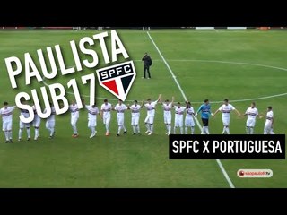 Paulista Sub 17 - São Paulo 3 x 0 Portuguesa