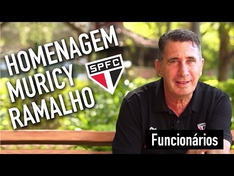 Funcionários homenageiam Muricy Ramalho - São Paulo FC