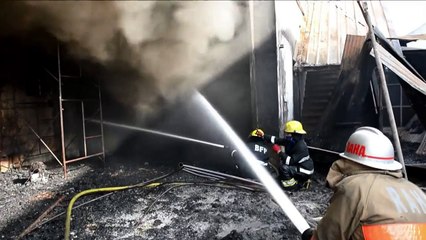 Incêndio mata 28 em fábrica nas Filipinas