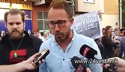 IZJAVA ARTAN SADIKU  ZA PROTESTITE 13 05