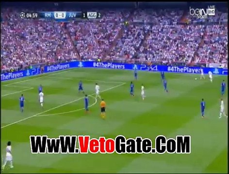بنزيما يهدر فرصه التقدم لريال مدريد امام اليوفنتوس