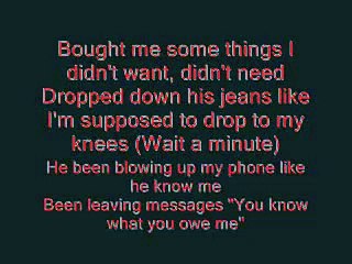 The Pussy Cat Dolls- Wait A Minute With Lyrics