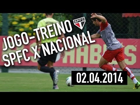 Jogo-Treino: São Paulo FC 4 x 1 Nacional - 02.04.2014
