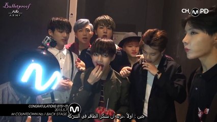 [Arabic] 150507 MPDMISSION Congratulations No.1 BTS~!