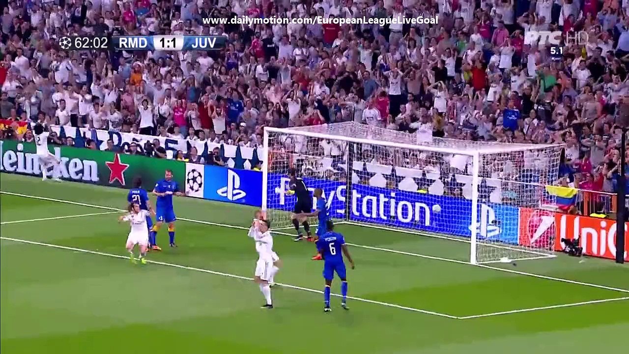 Gareth Bale Big chance _ Real Madrid - Juventus 13.05.2015 HD