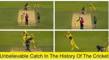 Unbelievable Catch In the History of the Cricket