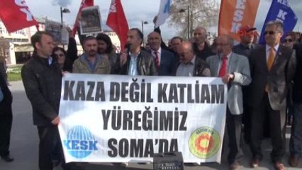 Sivas'ta 'Soma' Eylemi