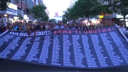 Soma - Maden Şehitleri Soma'da Anıldı