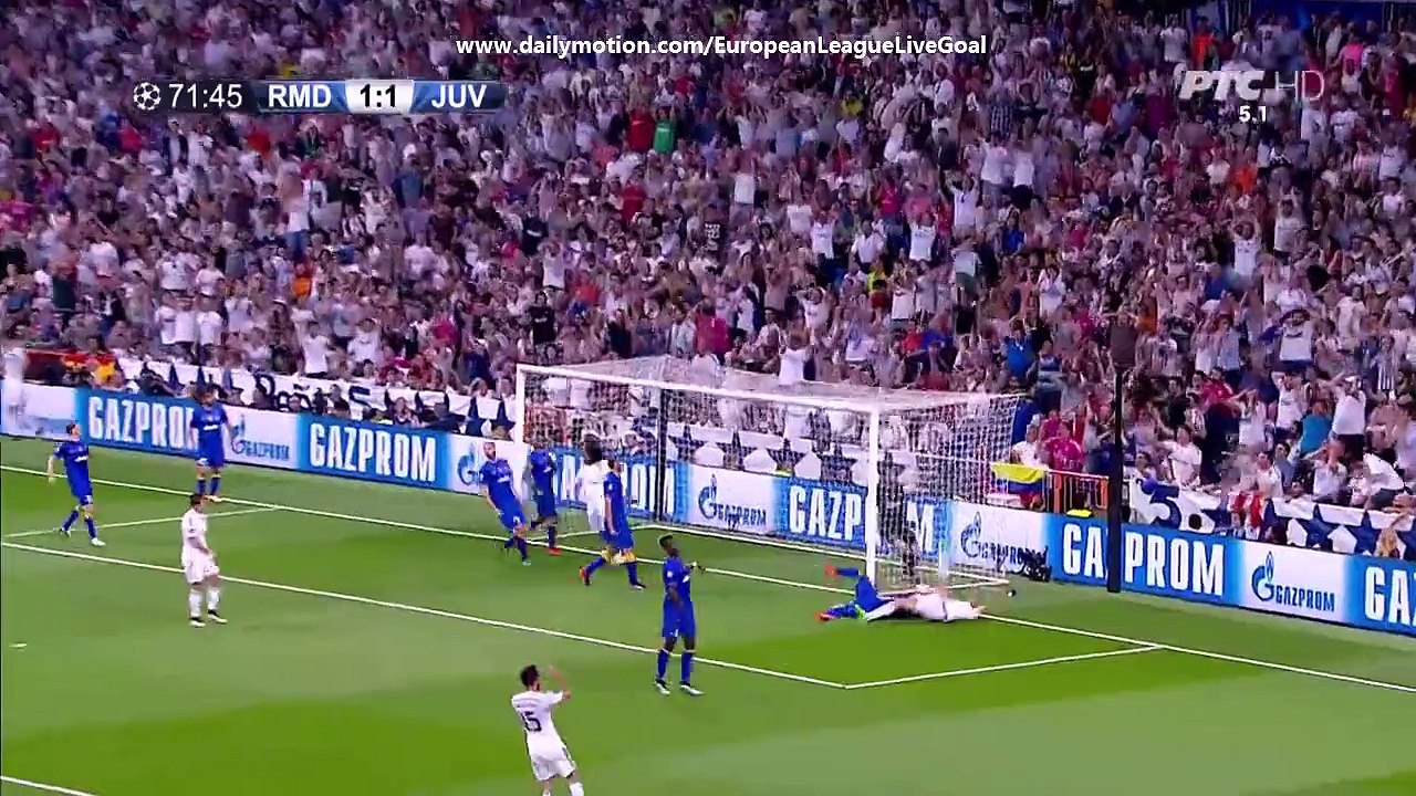 Gareth Bale Great Header chance _ Real Madrid - Juventus 13.05.2015 HD