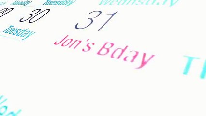 After Effects Project Files - Calendar Intro - VideoHive 3648034