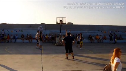 N.A.O.K 3ON3 STREET BASKETBALL TOURNAMENT KILLINI PORT 2014 DAY 8 SEMIFINALS