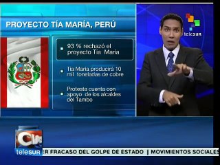 Perú: datos para entender el rechazo al proyecto minero "Tía María"