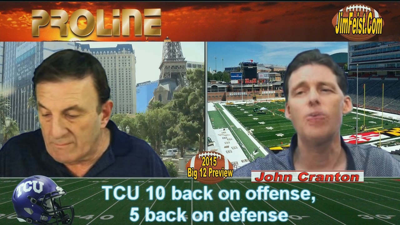 Big 12 2015 Football Betting Preview Part I (TCU, Oklahoma, Baylor, Texas)