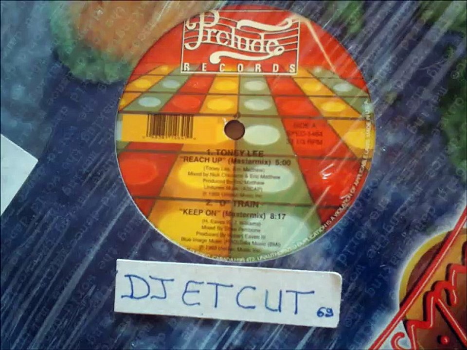 TONEY LEE -REACH UP(MASTERMIX)/ D TRAIN -KEEP ON(MASTERMIX)(RIP ETCUT)PRELUDE REC 82 83
