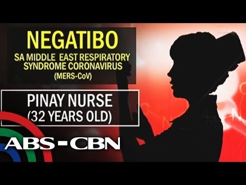 Pinay nurse magaling na mula sa MERS-CoV