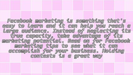 Marketing On Facebook The Right Way