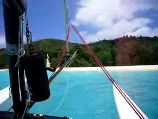 Beaching at Curieuse