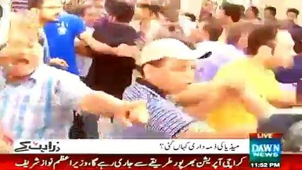 Criticizes the media for showing Insensitivity on Karachi Bus Attack Mubashar Zaidi and Zarrar Khuhro