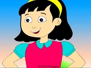 Oh Oh Pineapple-english rhymes-nursery rhymes-rhymes for children-rhymes on fruits-rhymes[360P]