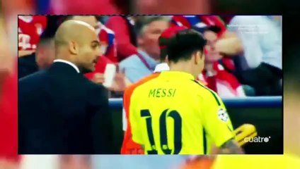 Download Video: Esto fue lo que le dijo Pep Guardiola a Lionel Messi en el descanso del Bayern Munich-Barcelona