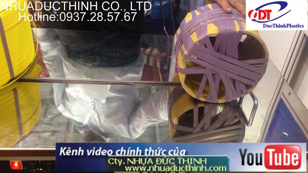 MÁY ĐÓNG ĐAI NHỰA PP, PET HÀN NHIỆT XQD19 - LH: Ms Tư - 0982.37.48.79