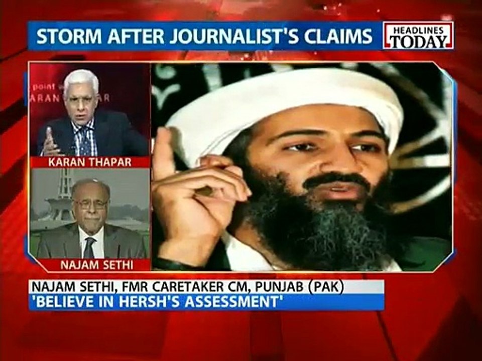 Osama was in protective custody of Pakistan govt- Najam Sethi - World Videos - - India Today