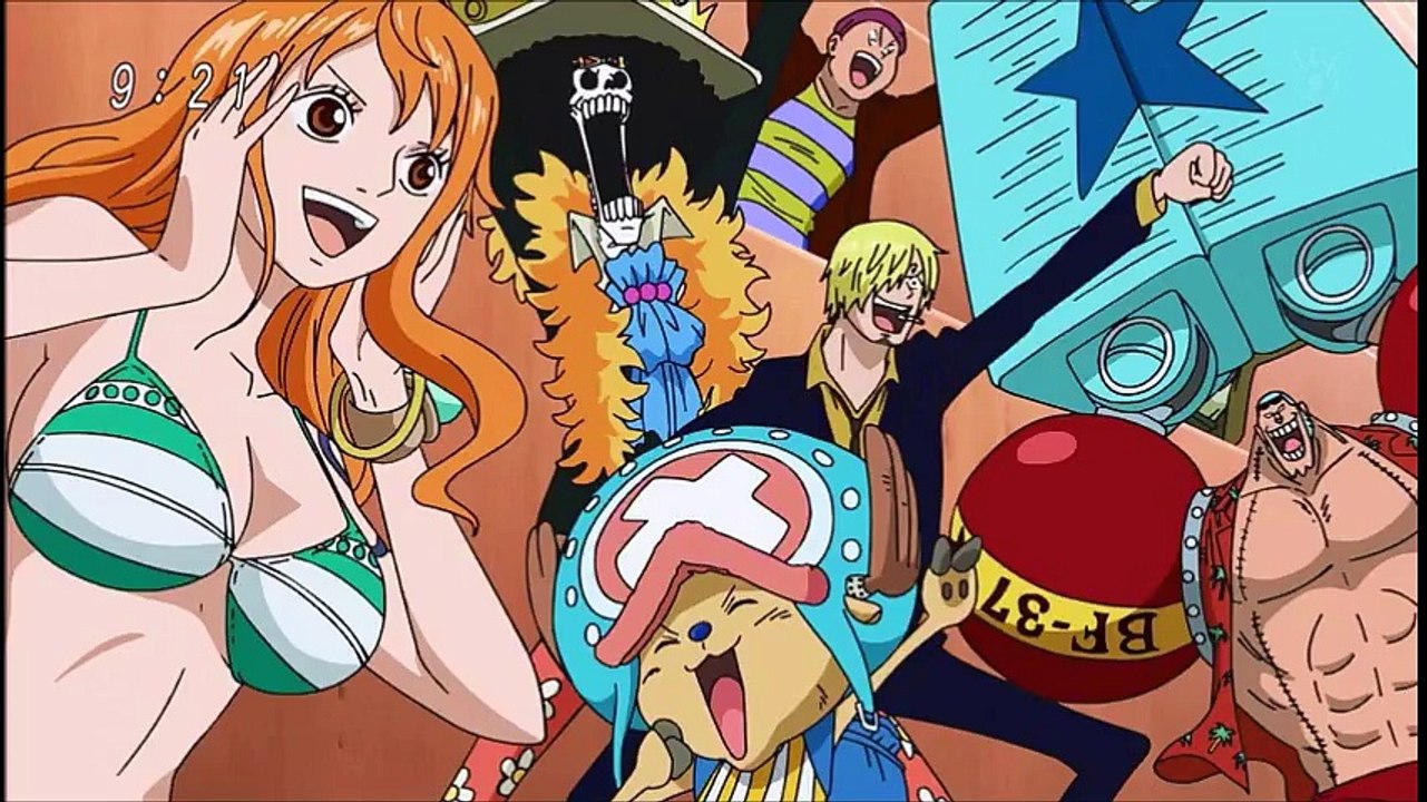 crosover pelea goku,luffy,toriko