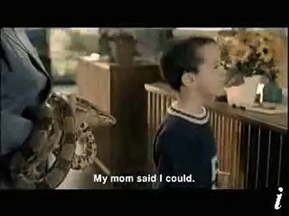 His mother said it's OK Funny Commercial