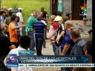 Hospitales, rebasados tras nuevo terremoto en Nepal