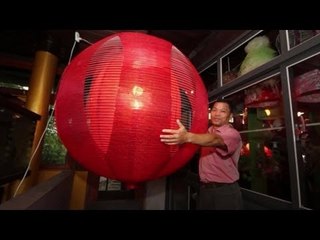 直径１５０ｃｍの巨大ランタン