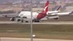 Qantas Boeing 747-400 Landing at Istanbul Int'l Airport