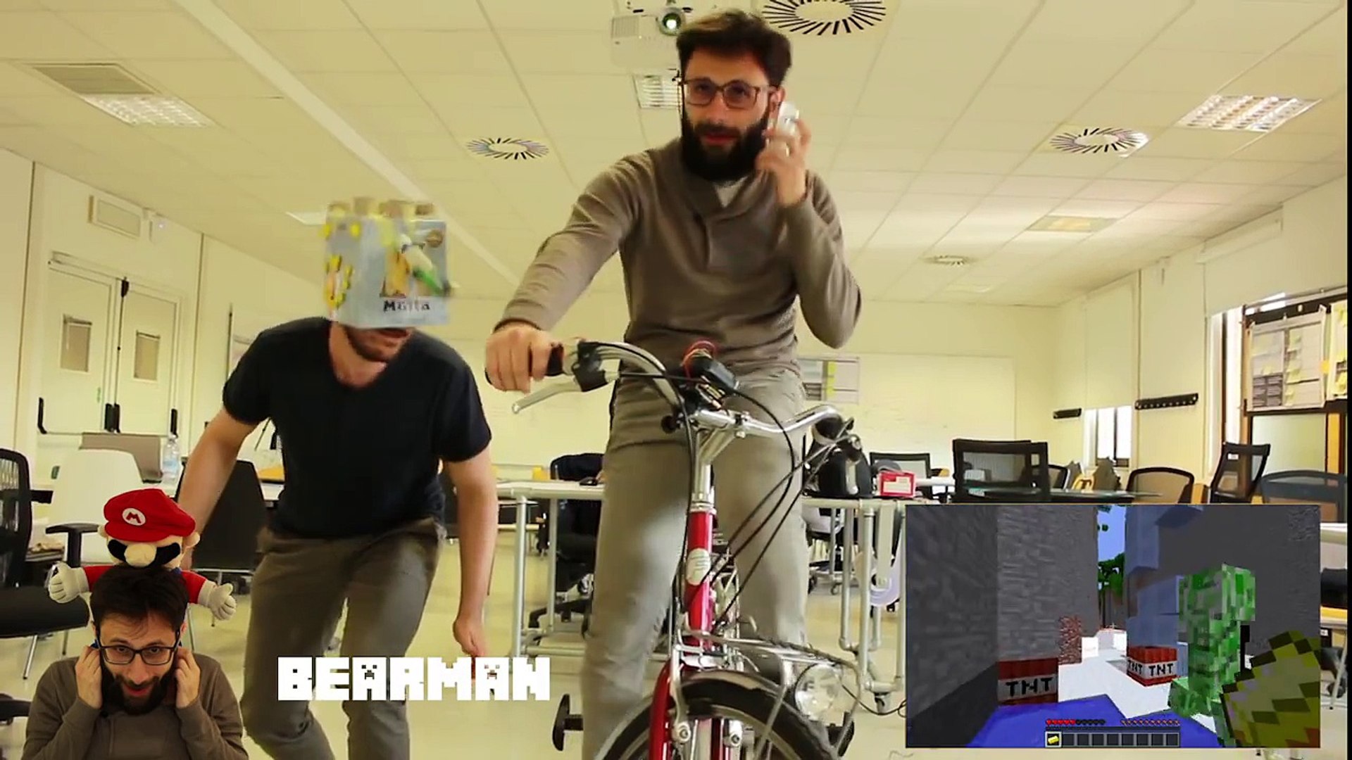 Minecraft mod: CYCLING IN MINECRAFT (SURVIVAL VERSION)