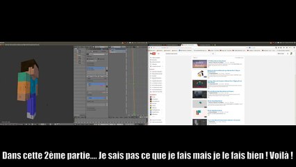 3D Work : Création du "Rig Parfait" #02 [Minecraft Blender]